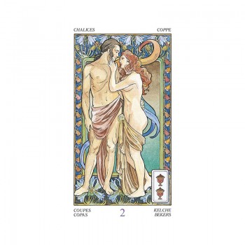 Tarot Art Nouveau kortos Lo Scarabeo